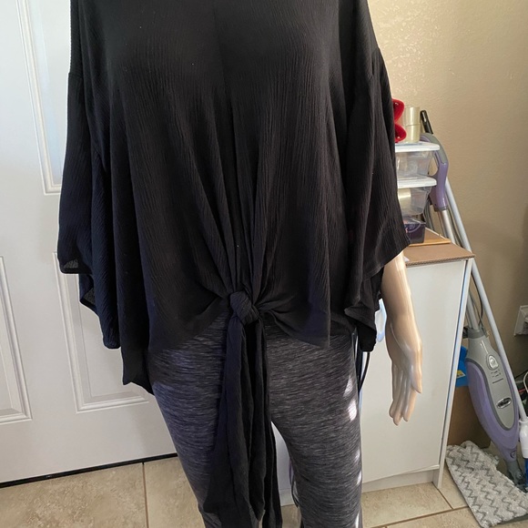 Black with very low cut neck size large worn once - Picture 3 of 8